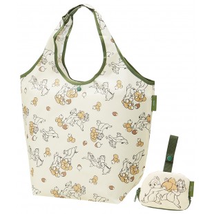 Skater Eco Shopping Bag with Pouch -  Chip n Dale